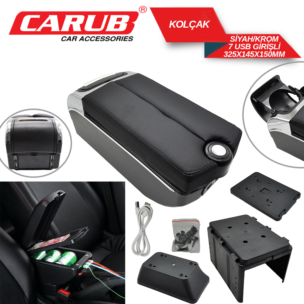 ARA KOLÇAK SiYAH 7 USB Li ALMAN TiP 1